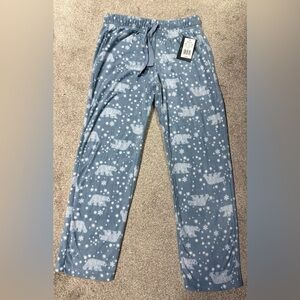 Cozy Blue Polar Bear Cuddl Duds Pajamas